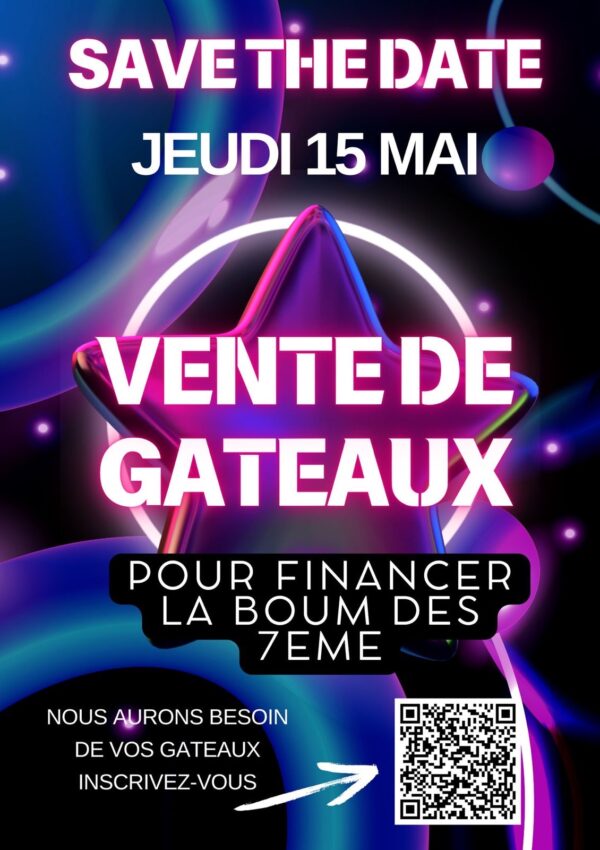 Don pour la Boum des 7èmes